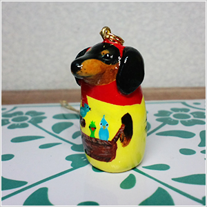 立体作品(マトリョーシカ)：M・ダックス(虎二君)